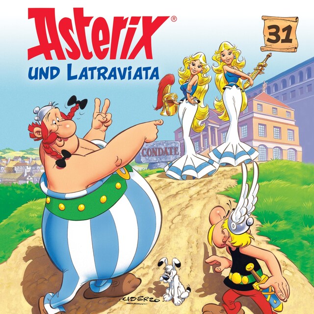 Buchcover für 31: Asterix und Latraviata