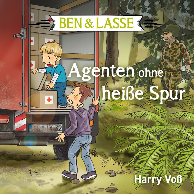 Buchcover für Ben und Lasse - Agenten ohne heiße Spur