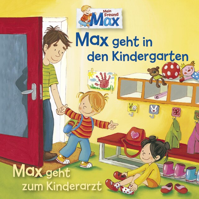 Buchcover für 11: Max geht in den Kindergarten / Max geht zum Kinderarzt