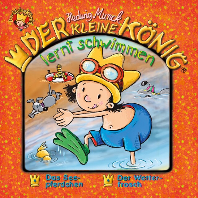 Buchcover für 33: Der kleine König lernt schwimmen