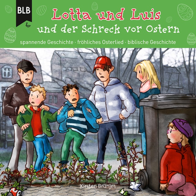 Couverture de livre pour Lotta und Luis und der Schreck vor Ostern