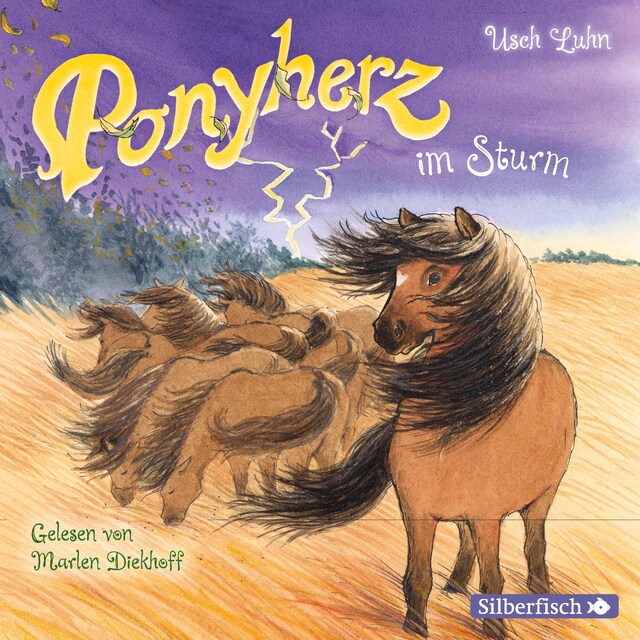 Buchcover für Ponyherz 14: Ponyherz im Sturm