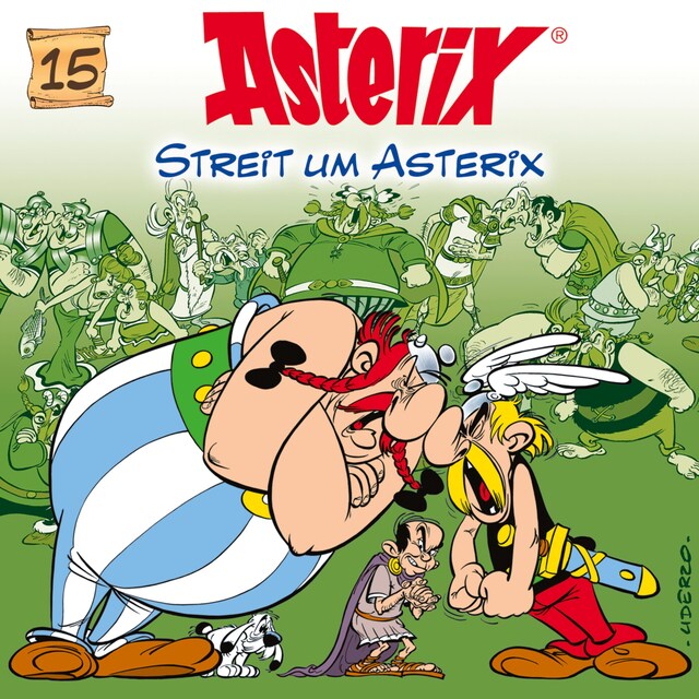 Buchcover für 15: Streit um Asterix