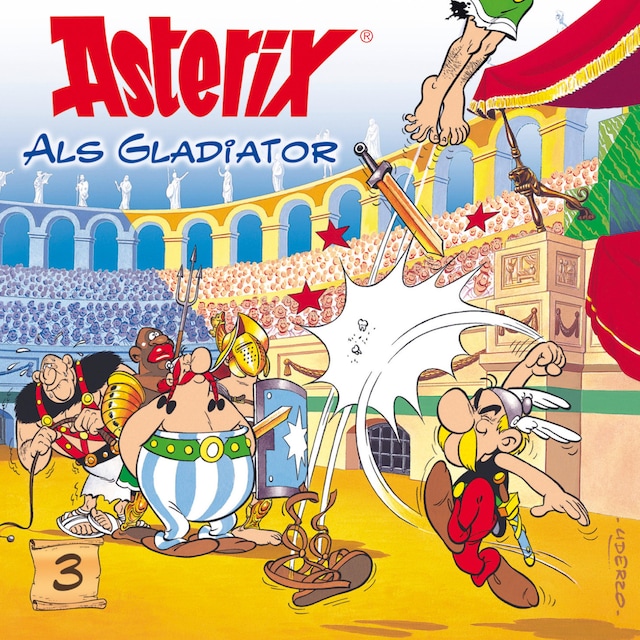 Buchcover für 03: Asterix als Gladiator