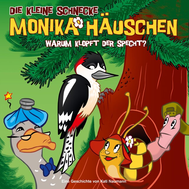 Buchcover für 26: Warum klopft der Specht?