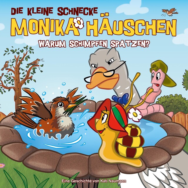 Buchcover für 45: Warum schimpfen Spatzen?