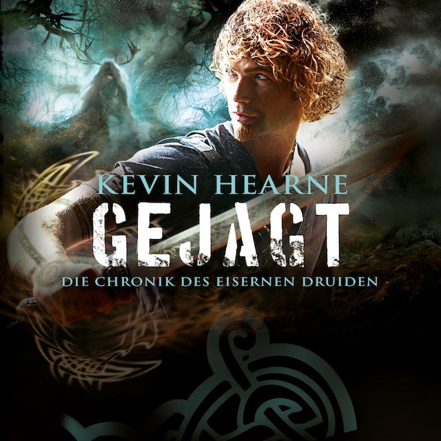 Book cover for Gejagt (Die Chronik des Eisernen Druiden 6)