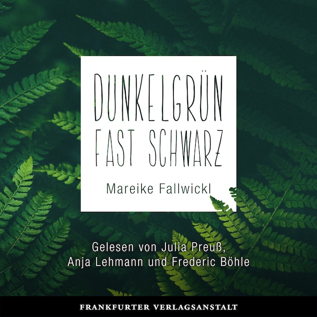 Book cover for Dunkelgrün fast schwarz