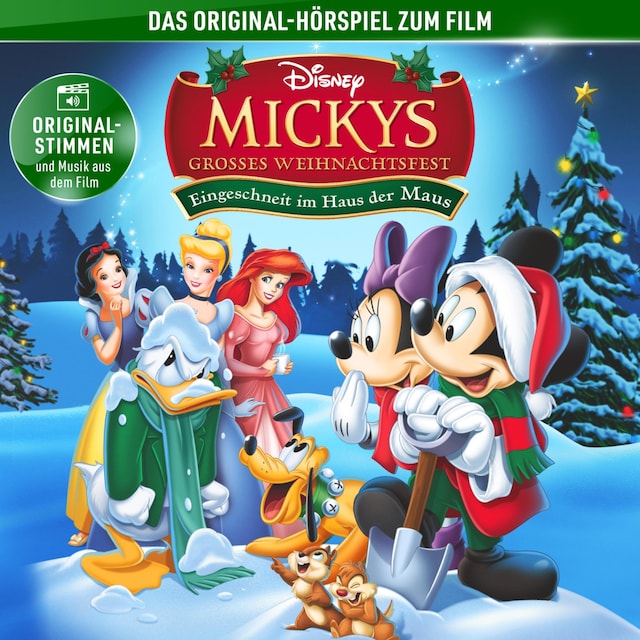 Buchcover für Mickys großes Weihnachtsfest - Eingeschneit im Haus der Maus (Hörspiel zum Special)