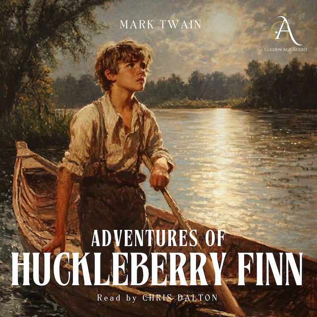 Buchcover für Adventures of Huckleberry Finn - Audiobook