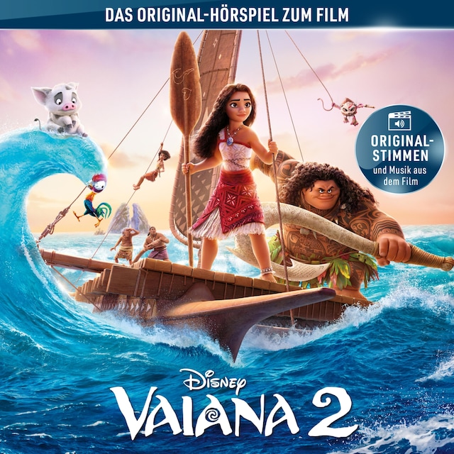 Buchcover für Vaiana 2 (Hörspiel zum Disney Film)