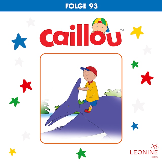 Buchcover für Folge 93: Caillou in der Bücherei / Gilbert im Puppenwagen