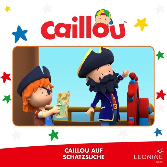 Buchcover für Folge 01: Caillou auf Schatzsuche