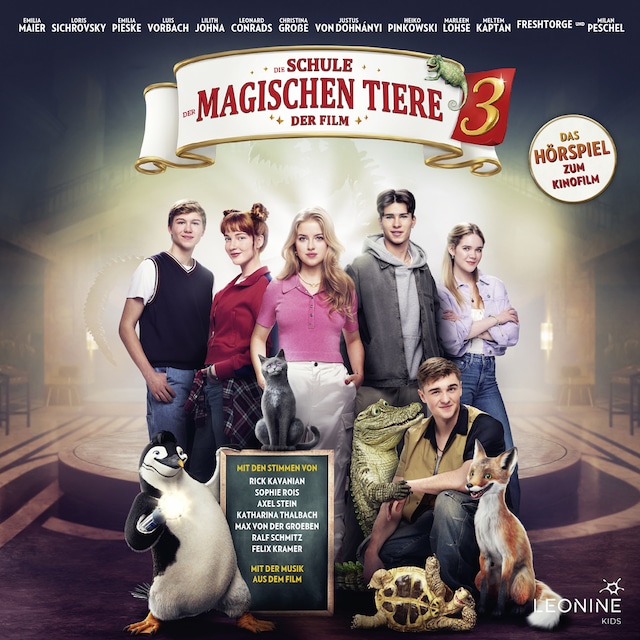 Buchcover für Die Schule der magischen Tiere 3 - Hörspiel zum Kinofilm