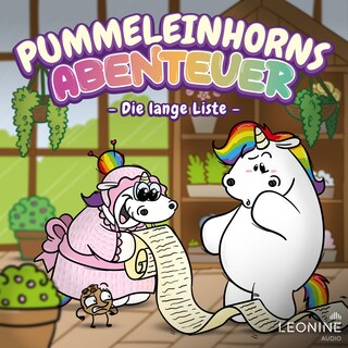 Pummeleinhorns Abenteuer - Die lange Liste als Hörbuch
