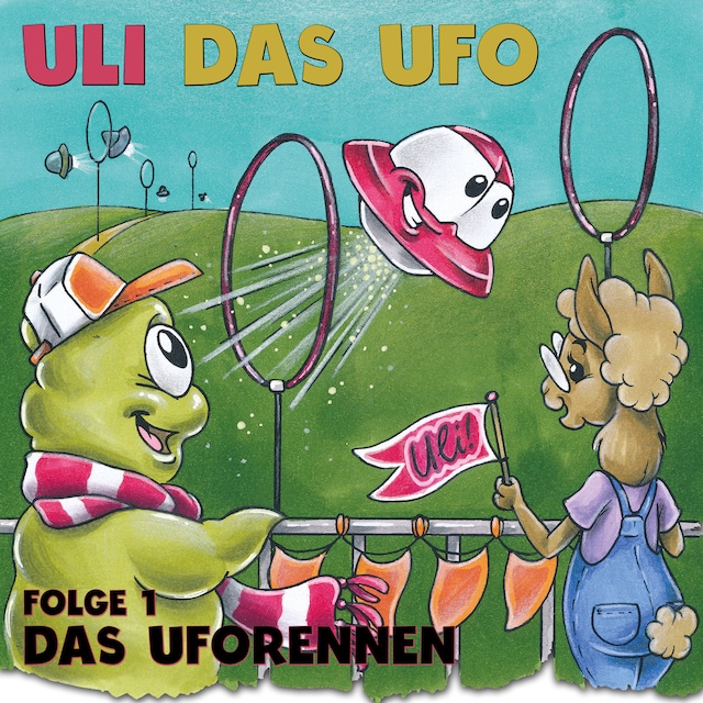 Boekomslag van Uli das UFO Folge 1: Das Uforennen