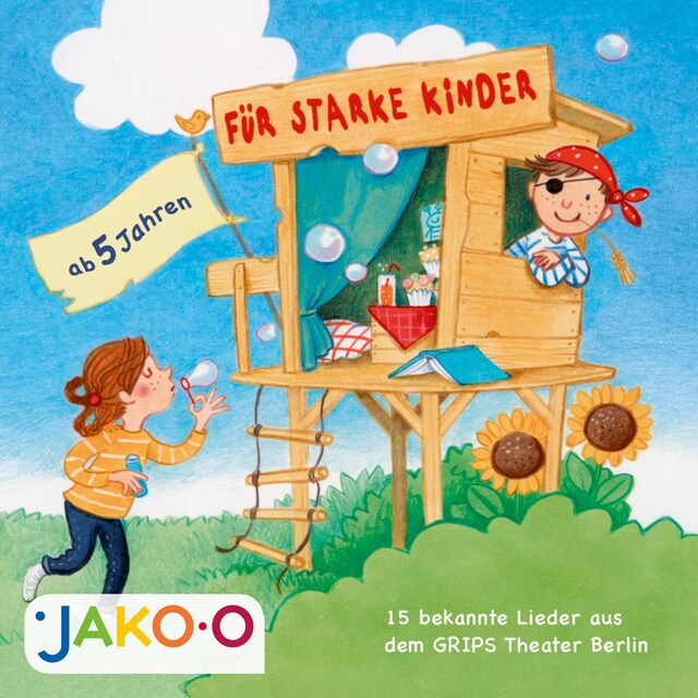 Copertina del libro per Für starke Kinder - 15 bekannte Lieder aus dem Grips Theater Berlin