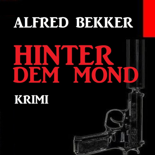 Book cover for Hinter dem Mond