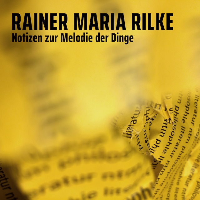 Book cover for Notizen zur Melodie der Dinge