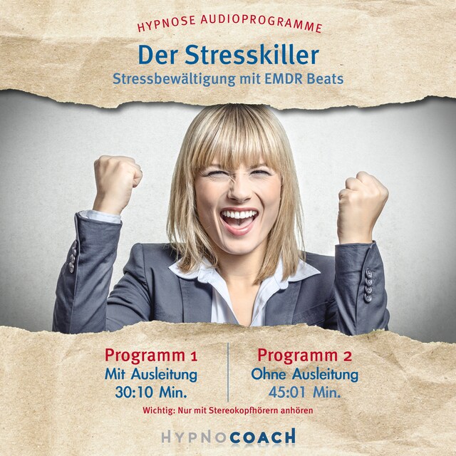 Kirjankansi teokselle Der Stresskiller - Stressbewältigung mit Emdr Beats