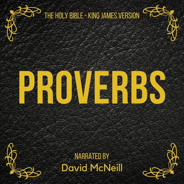 Kirjankansi teokselle The Holy Bible - Proverbs