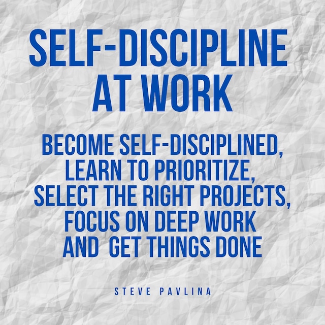 Book cover for Self-Discipline at Work