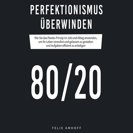 Perfektionismus überwinden bookCoverFor
