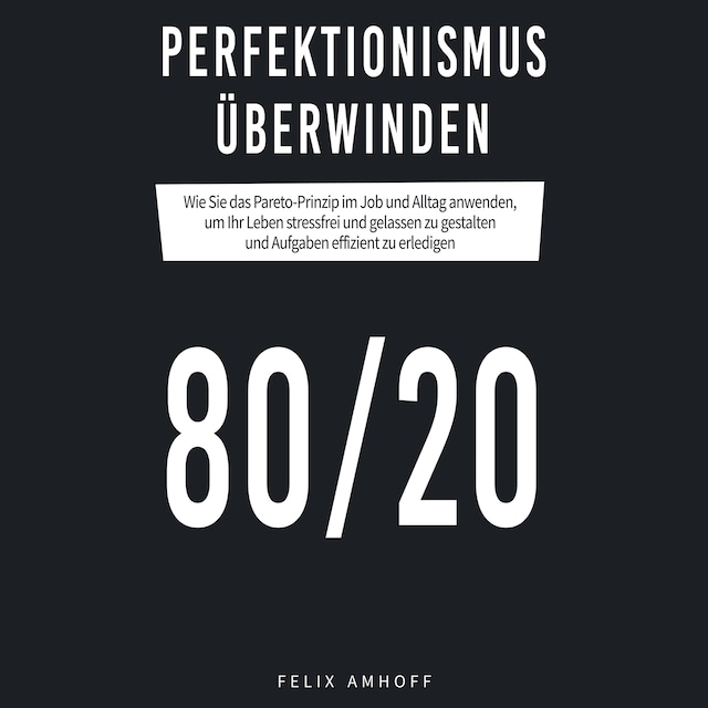 Book cover for Perfektionismus überwinden