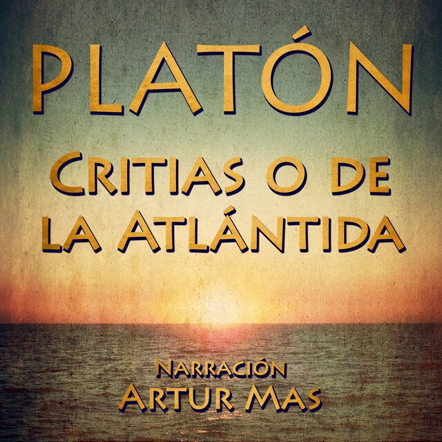 Book cover for Critias o de la Atlántida