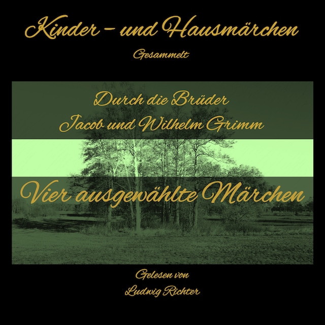 Book cover for Vier ausgewählte Märchen