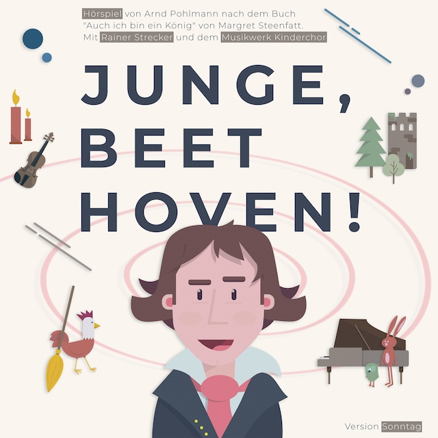 Portada de libro para Junge, Beethoven!
