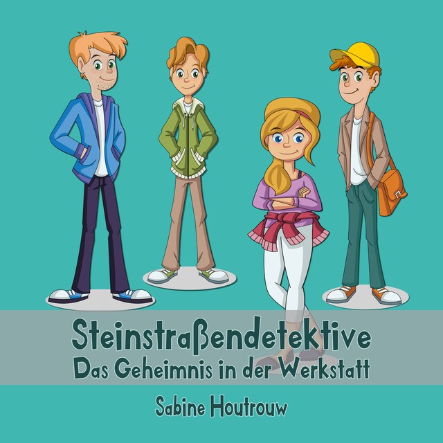 Boekomslag van Steinstraßendetektive: Das Geheimnis in der Werkstatt