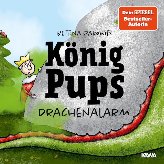 Book cover for König Pups - Drachenalarm