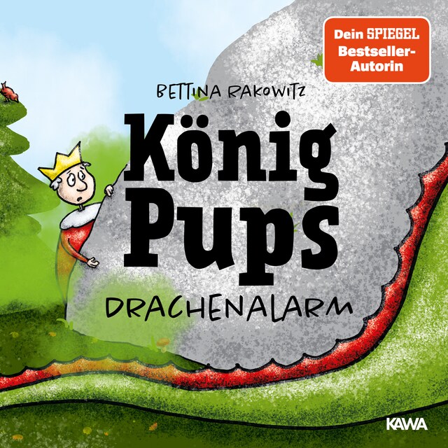 Boekomslag van König Pups - Drachenalarm