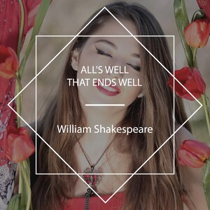 All's Well That Ends Well bookCoverFor