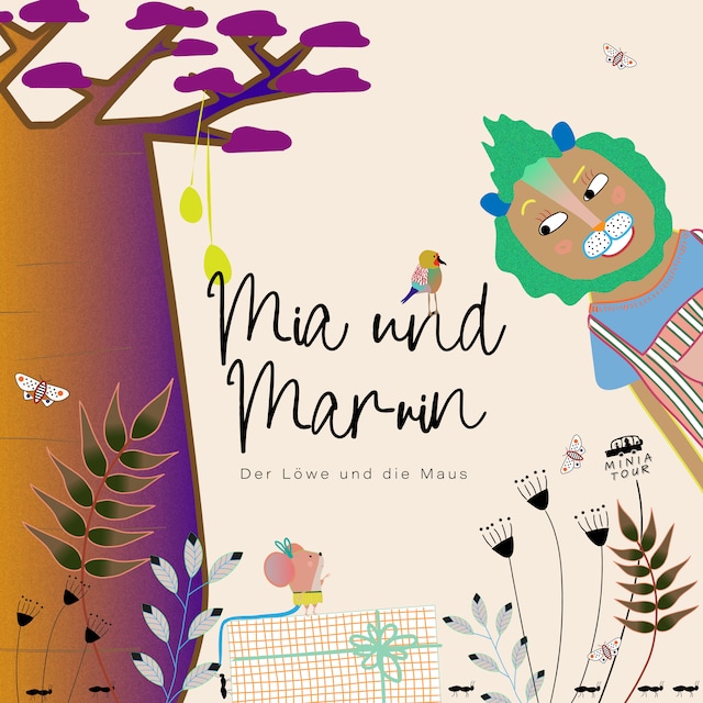 Couverture de livre pour Mia & Marvin - Der Löwe und die Maus