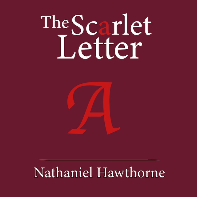 Kirjankansi teokselle The Scarlet Letter