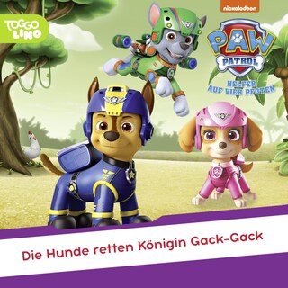 Folge 221: Die Hunde retten Königin Gack-Gack als Hörbuch