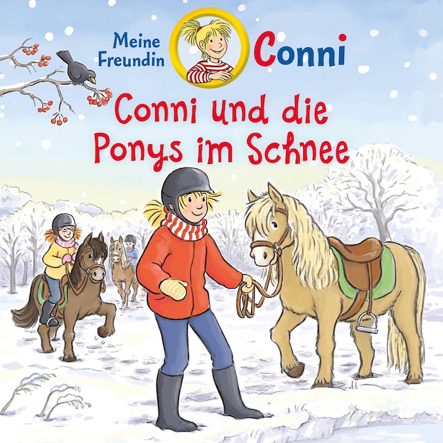 Couverture de livre pour Conni und die Ponys im Schnee
