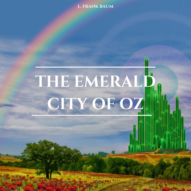 Book cover for The Emerald City of Oz