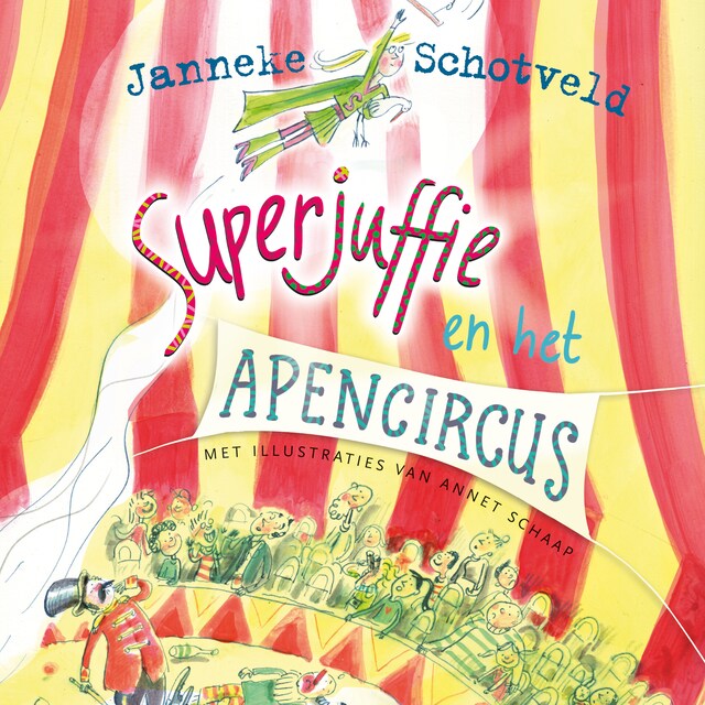 Couverture de livre pour Superjuffie en het apencircus