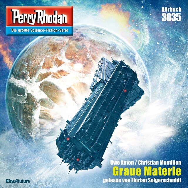 Book cover for Perry Rhodan 3035: Graue Materie