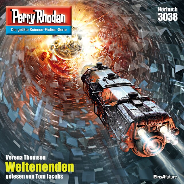 Book cover for Perry Rhodan 3038: Weltenenden