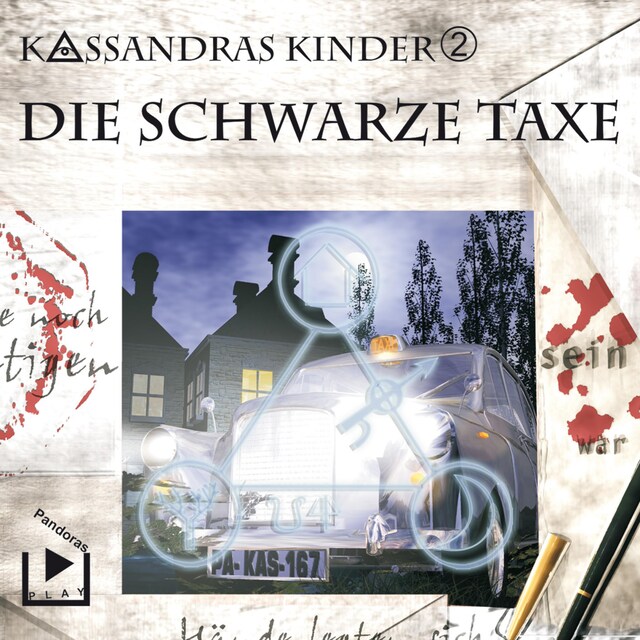 Kirjankansi teokselle Kassandras Kinder 2 - Die schwarze Taxe