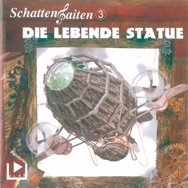 Book cover for Schattensaiten 3 - Die lebende Statue
