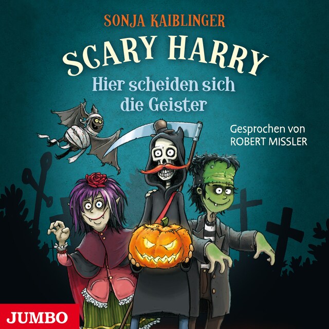 Book cover for Scary Harry. Hier scheiden sich die Geister [Band 5]