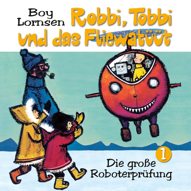 Buchcover für 01: Die große Roboterprüfung