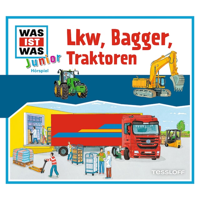 Couverture de livre pour 21: LKW, Bagger, Traktoren
