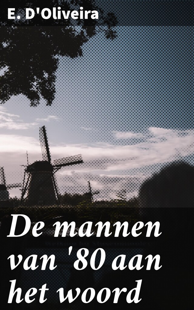 Book cover for De mannen van '80 aan het woord