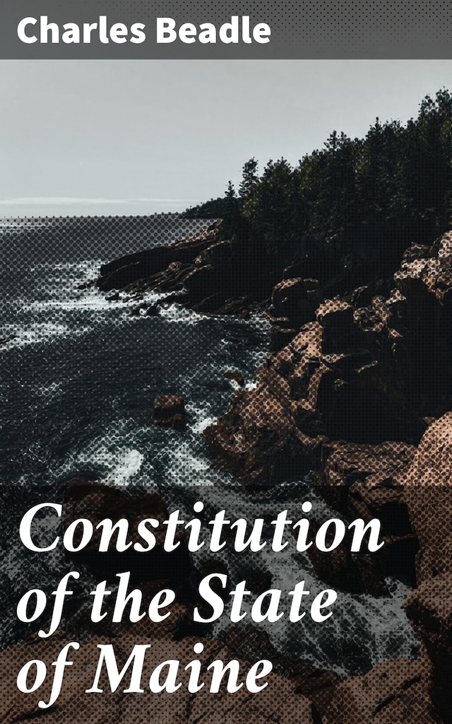 Book cover for Constitution of the State of Maine